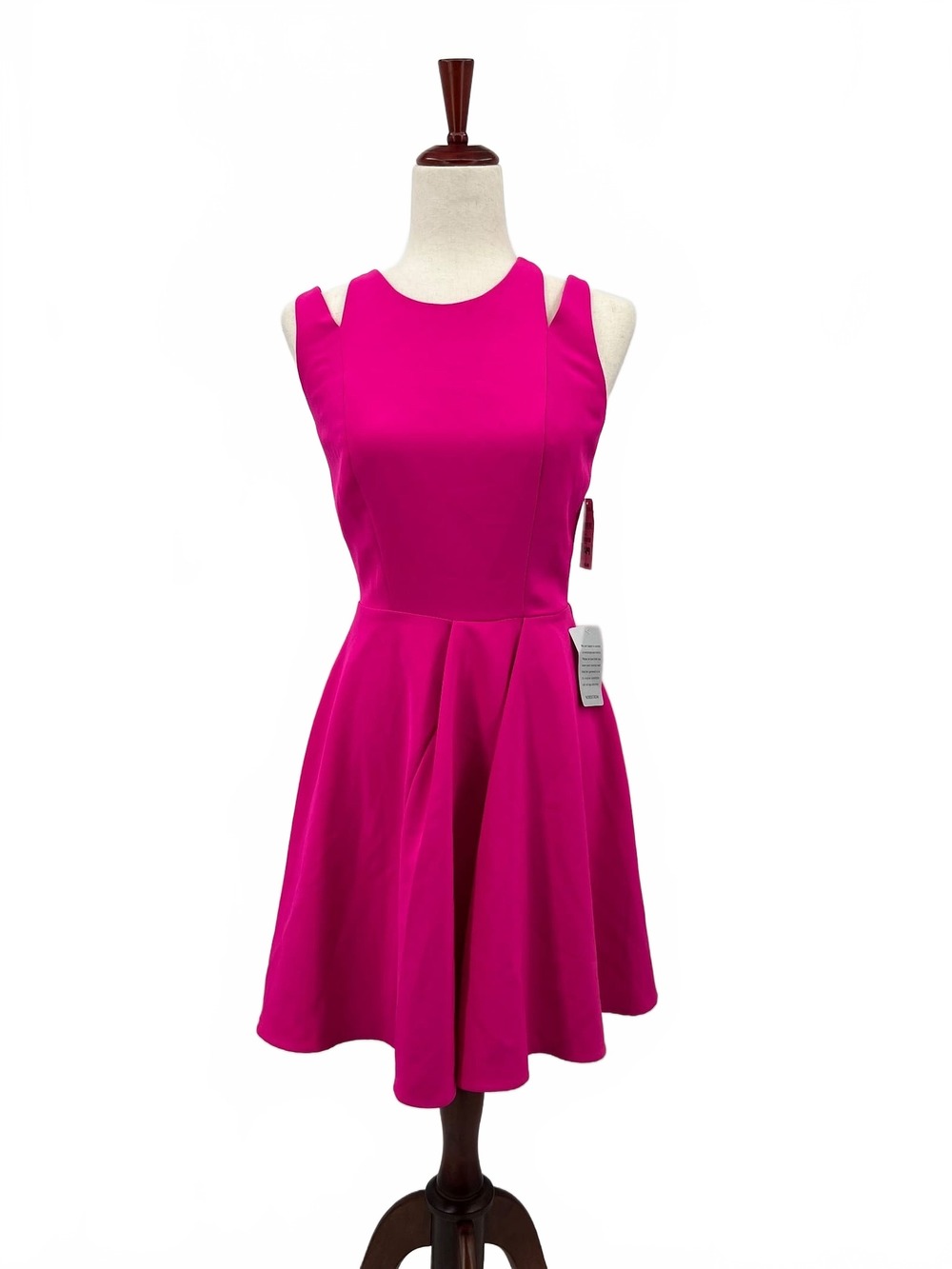 Chelsea28 Pink Mini Dress Double Criss Cross Straps Cyclamen | Womens S